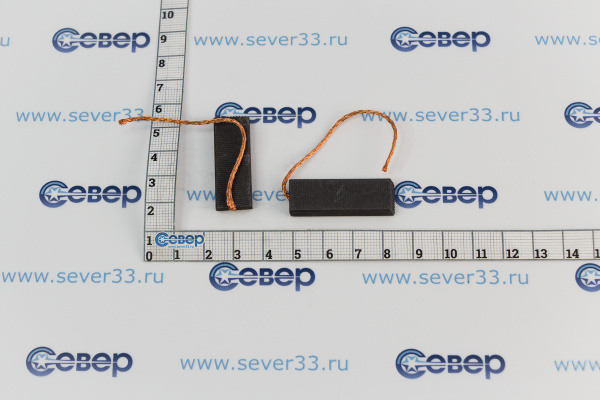 Щетки угольные SKL для эл. двиг. (к-т) 5x12,5x32 мм провод центр_2