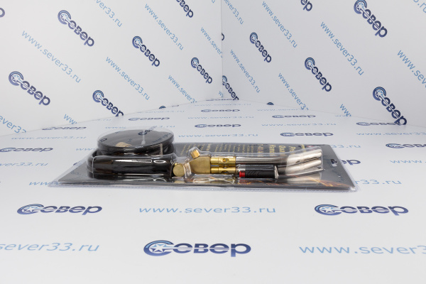 Горелка Т-С2А-2F (двойная) со шлангом 1,5м и поджигом_3