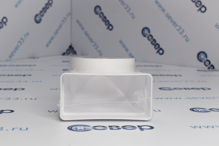 612СК10ФП, Соединитель угловой 90° пластик, плоского воздуховода с фланцевыми воздухораспределителям | Продажа, монтаж и обслуживание холодильного оборудования | Север33