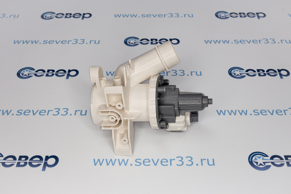 Насос HANYU в сборе с улиткой 30W 3 винта фишка вперед CANDY 41019104,41042258, 9010341_3