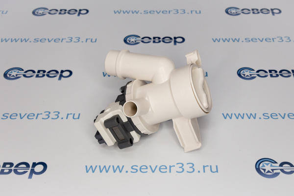 Насос HANYU в сборе с улиткой 30W 3 винта фишка вперед CANDY 41019104,41042258, 9010341_2