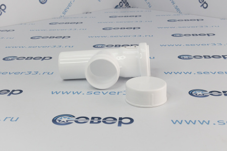 Ревизия малошумной канализации ELITE 50, белый | Продажа, монтаж и обслуживание холодильного оборудования | Север33