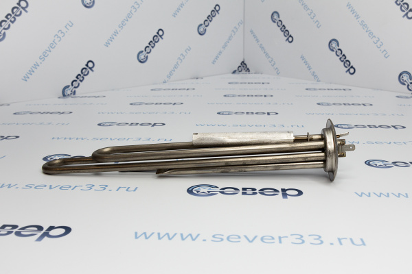 КОМПЛЕКТ ТЭН RF 2000W(700+1300), TW, медь, Ø64, М4, клеммы под разъем L300мм, 220V + анод М4_5e