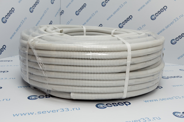 Гофра с протяжкой 20, легкая, мм (бухта 100 м) DKC_3ed