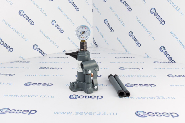 Пресс для продавки с манометром