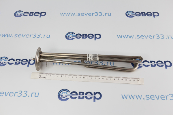 Нагрев. элемент ИТА RF64 2,0 кВт.(нерж.) с анодом M4 клеммы под разъем, L250мм_4