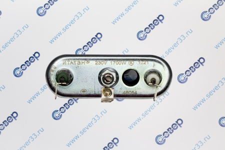 ТЭН ИТА 1700W  L169мм, R15+, M125, K2 с отвер. | Продажа, монтаж и обслуживание холодильного оборудования | Север33