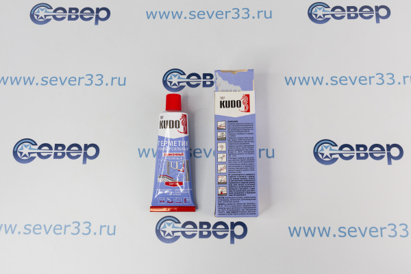 Герметик силиконовый универсальный Kudo KST 100, 85 мл, прозрачный_3