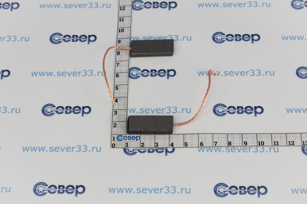 Щетки угольные для эл. двиг. (к-т) 5х12.5х32 мм Сэндвич - хорошее качество_2