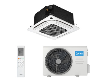 Сплит-система кассетного типа Midea MCA4U-12HRFNX-Q(GA)/MOX230-12HFN8-Q(GA)/T-MBQ4-03AWD Inverter | Продажа, монтаж и обслуживание холодильного оборудования | Север33