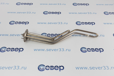 ТЭН для водонагревателя 2000W (0,7+1,3) (нерж) под анод М4 изогн | Продажа, монтаж и обслуживание холодильного оборудования | Север33