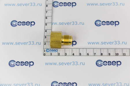 Переходник DJ M3/8 - F1/2 | Продажа, монтаж и обслуживание холодильного оборудования | Север33