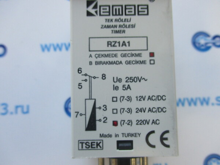 Реле времени с задержкой включения 3,0-30 мин 24-220В перем., пост. тока | Продажа, монтаж и обслуживание холодильного оборудования | Север33