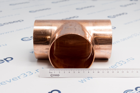 Тройник пайка 89 мм | Продажа, монтаж и обслуживание холодильного оборудования | Север33