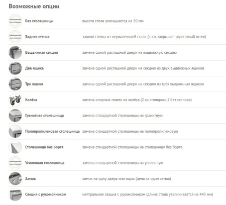 Холодильный стол HICOLD SN 11111 BR2 BT, бок, 5 дверей (-18...-10°С) | Продажа, монтаж и обслуживание холодильного оборудования | Север33