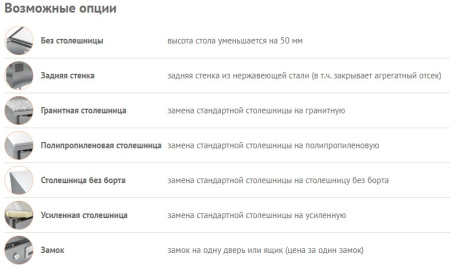 Холодильный стол HICOLD SN 3/BT, бок, 3 ящика (-18...-10°С) | Продажа, монтаж и обслуживание холодильного оборудования | Север33