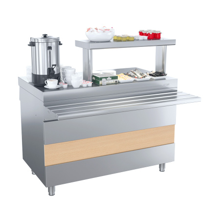 Прилавок для горячих напитков Атеси ПГН-1200-02-О | Продажа, монтаж и обслуживание холодильного оборудования | Север33