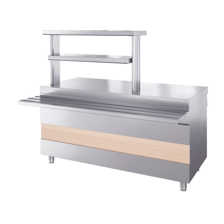 Прилавок для горячих напитков Атеси ПГН-1500-02-О-Пр | Продажа, монтаж и обслуживание холодильного оборудования | Север33