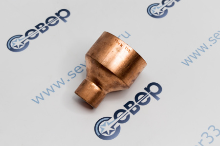 Переходник медный 2 5/8" - 1 1/8" | Продажа, монтаж и обслуживание холодильного оборудования | Север33