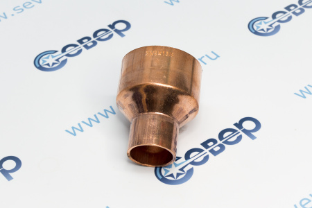 Переходник медный 2 5/8" - 1 3/8" | Продажа, монтаж и обслуживание холодильного оборудования | Север33