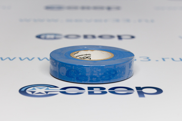 Изолента Safeline ПВХ синяя 15мм 20м_3