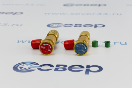 Комплект кранов (адаптер, наконечник) HS-1221 для заправки кондиционеров R22/R410 | Продажа, монтаж и обслуживание холодильного оборудования | Север33