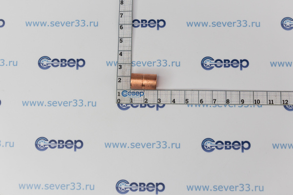 Муфта медная метрическая 10 мм_3