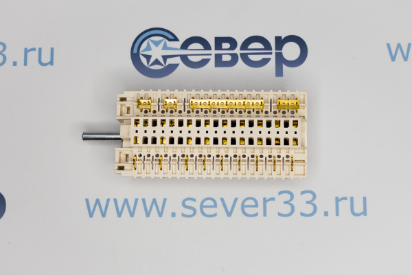 Переключатель духовки AMICA 8001684, 19HE002 10-ти поз, длина вала 28мм, COK305AA_3