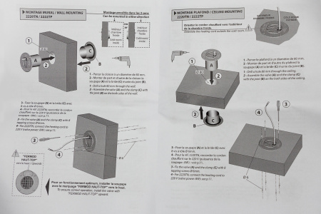 Клапан выравнивания давления до 75м3 (панель 120мм макс) 2220TN Fermod  | Продажа, монтаж и обслуживание холодильного оборудования | Север33
