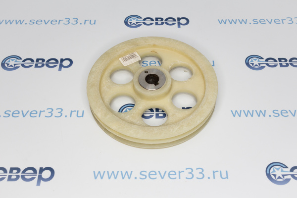 Шкив большой 43.000 для картофелечистка МОК (МОК-150, МОК-300, МОК-150М, МОК-300М)_1
