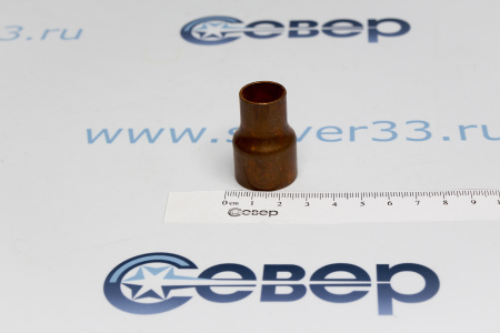 Переходник медный 22х15 | Продажа, монтаж и обслуживание холодильного оборудования | Север33