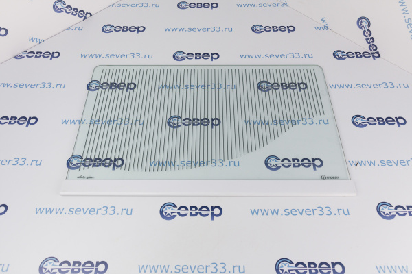 Полка стеклянная Indesit нижняя ZafetyZone 263217_3