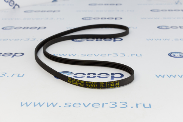 Ремень 1133J4 EL (черный)_1