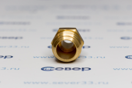 Штуцер переходной DJ 3/8-5/8 внешн.резьба | Продажа, монтаж и обслуживание холодильного оборудования | Север33