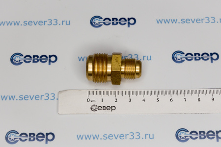 Штуцер переходной DJ 3/8-5/8 внешн.резьба | Продажа, монтаж и обслуживание холодильного оборудования | Север33