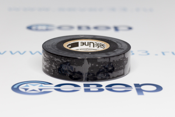 Изолента Safeline ПВХ черная 19мм 20м_3