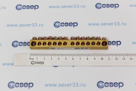 Шина нулевая 8х12 14/1 | Продажа, монтаж и обслуживание холодильного оборудования | Север33