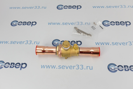 Шаровый вентиль Ридан GBC 28s 1 1/8" со штуцером | Продажа, монтаж и обслуживание холодильного оборудования | Север33