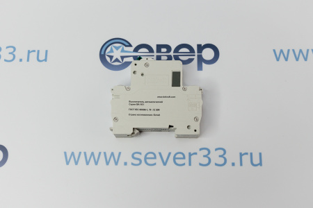 Выключатель автоматический однополюсный 25А С ВА-101 4.5кА | Продажа, монтаж и обслуживание холодильного оборудования | Север33