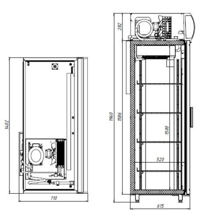 Шкаф холодильный фармацевтический Polair ШХФ-1,0ДС | Продажа, монтаж и обслуживание холодильного оборудования | Север33