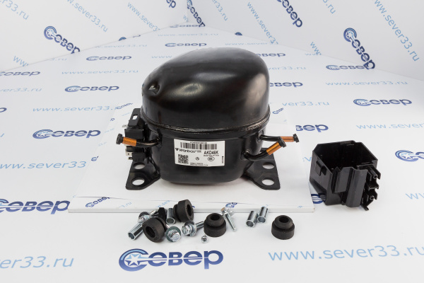 Компрессор Wanbao AKD46K (R-134, -23,3 С, 115 Вт)_3
