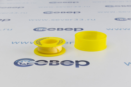 ФУМ-лента 12мм0,75мм10м, желтая | Продажа, монтаж и обслуживание холодильного оборудования | Север33