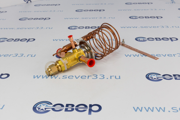 Терморегулирующий вентиль ТРВ HONGSEN FRF W-4-4-5 (-40 +10 °C, без MOP, R-404AR-507)_3