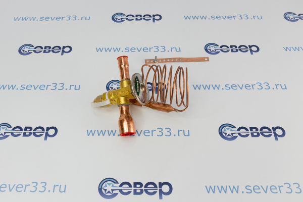 Терморегулирующий вентиль ТРВ HONGSEN FRF W-9-5-7 (-40 +10 °C, 22 кВт, без MOP, R-404AR-507)_2