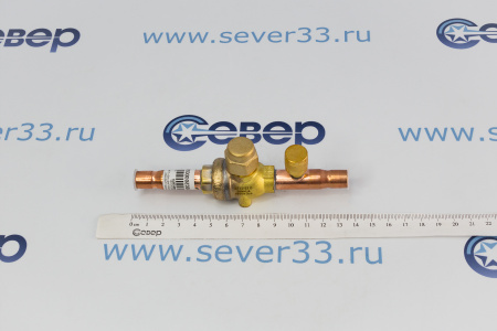Вентиль шаровый SBV(M)-JA3YHSY-2-SA (3/8") (SBV03-319) | Продажа, монтаж и обслуживание холодильного оборудования | Север33