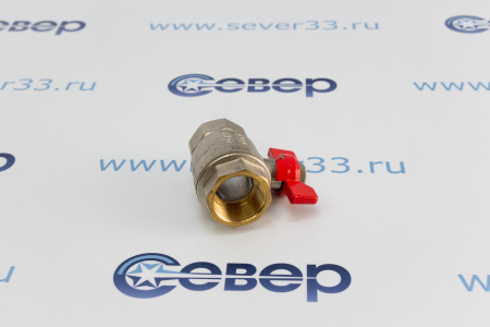 Шаровой кран IDC, ручка бабочка, ВН-ВН, никел., PN40 3/4" | Продажа, монтаж и обслуживание холодильного оборудования | Север33