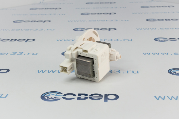 Насос слива Miele 30w (на защелк.4шт клеммы вместе) 6239560 8760859 3788832_2