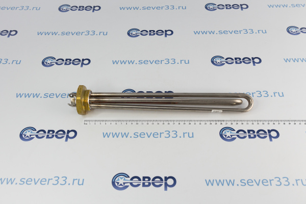 Тэн 4,5 (1500Втx3) (нерж.) RDT аналог OSO-RGT фланец гайка- резьба D42мм. (трубная резьба G1 14)_2