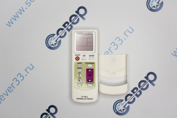 Пульт дистанционного управления универсальный для кондиционеров KT-109 2_3e
