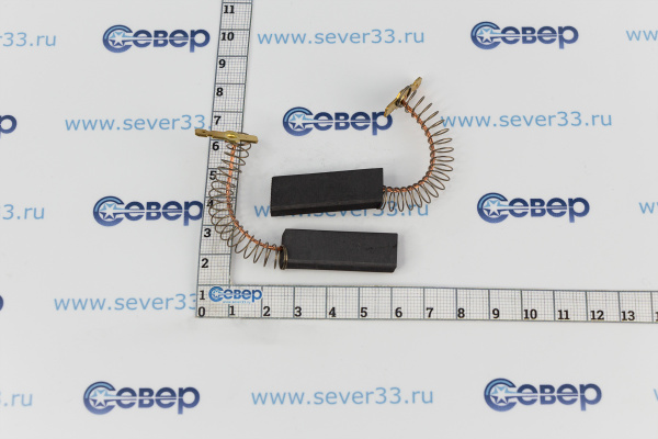 Щетки угольные для эл. двиг. (к-т) 5x12.5x36(моно с пруж.)SKV_2